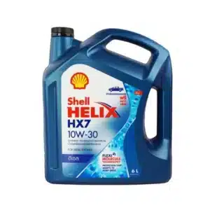 น้ำมันเครื่อง SHELL HELIX HX7 Diesel 10W-30 (กึ่งสังเคราะห์ ดีเซล 6 ลิตร)